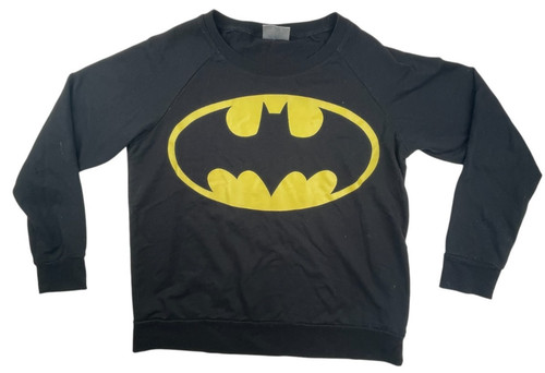 Pigiama top batman nero manica - pigiama,