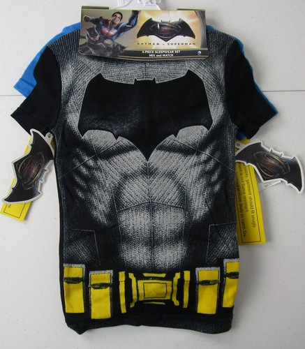 Set pigiama batman superman - v,
