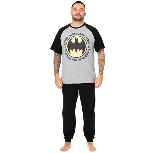 Batman set pigiama lungo logo - batman,